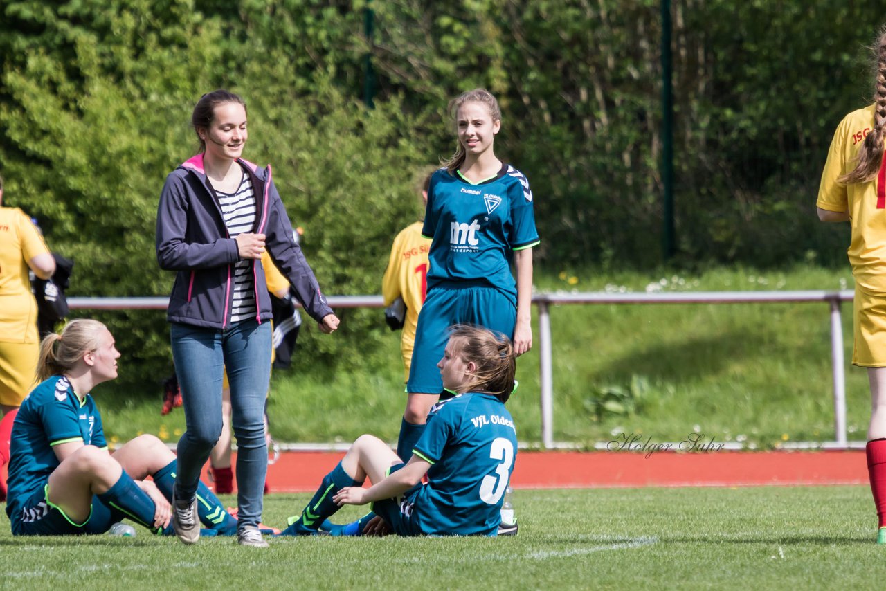 Bild 445 - B-Juniorinnen VfL Oldesloe - JSG Sdtondern : Ergebnis: 2:0